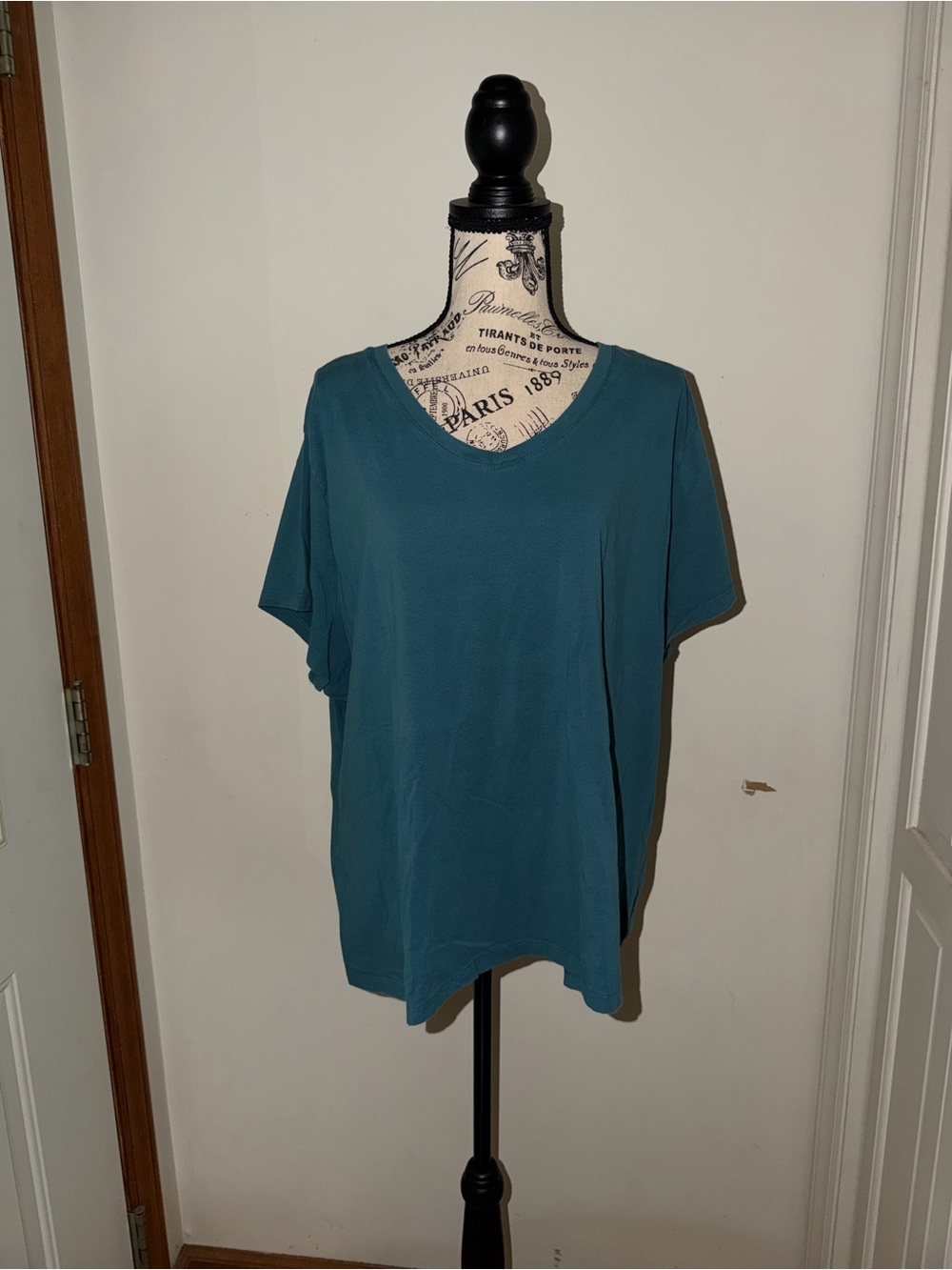 ✨5/$30✨ Mossimo Supply Co. Teal V-Neck Short Sleeve Tee